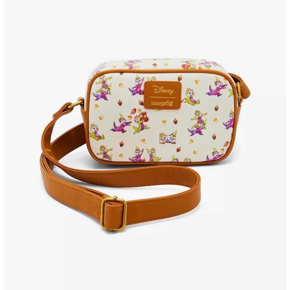 NWT Disney Loungefly Chip N Dale Halloween Monsters Costume Crossbody Bag
